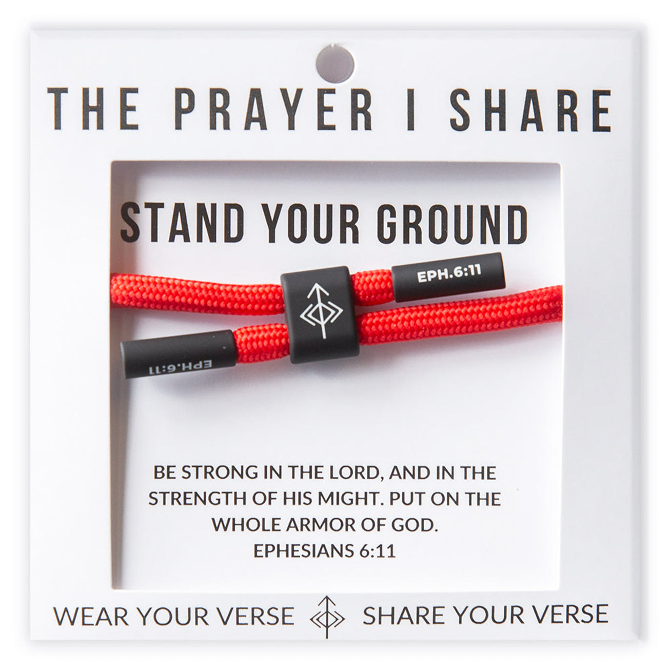 STAND YOUR GROUND - EPHESIANS 6:11